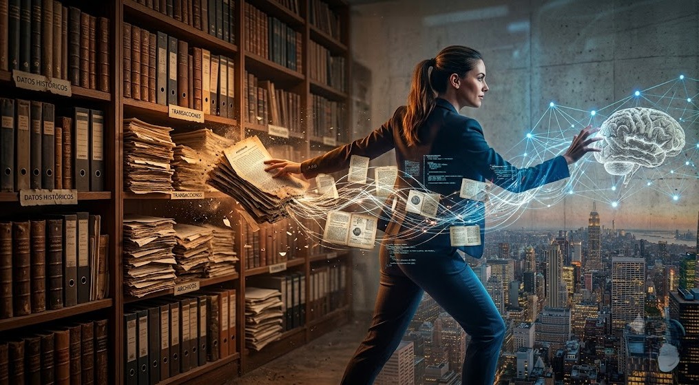 De los archivos de papel a la revolución de la IA: El talento humano detrás del dato.